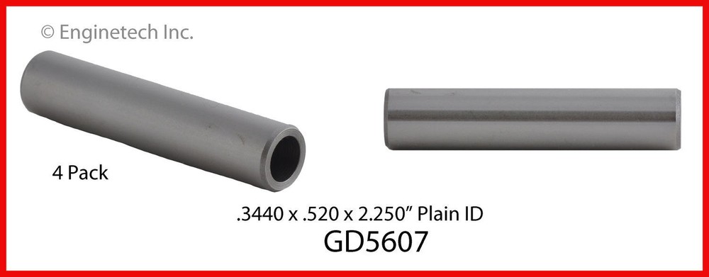 Engine Valve Guide ENGINETECH, INC. GD5607