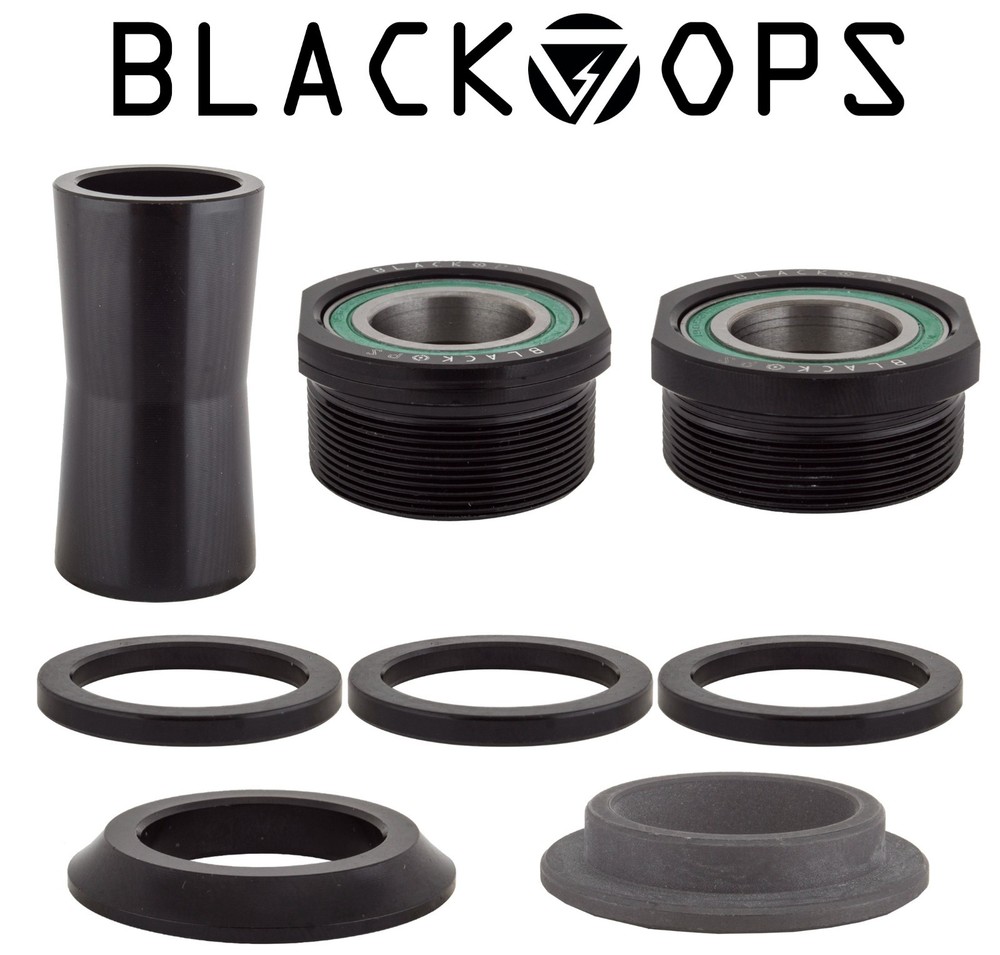Bottom Bracket CUP SET BK-OPS EURO SEALED 19mm Black