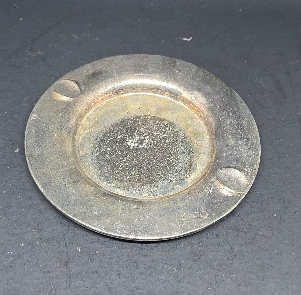 Oneida Silversmiths Silverplate Ashtray
