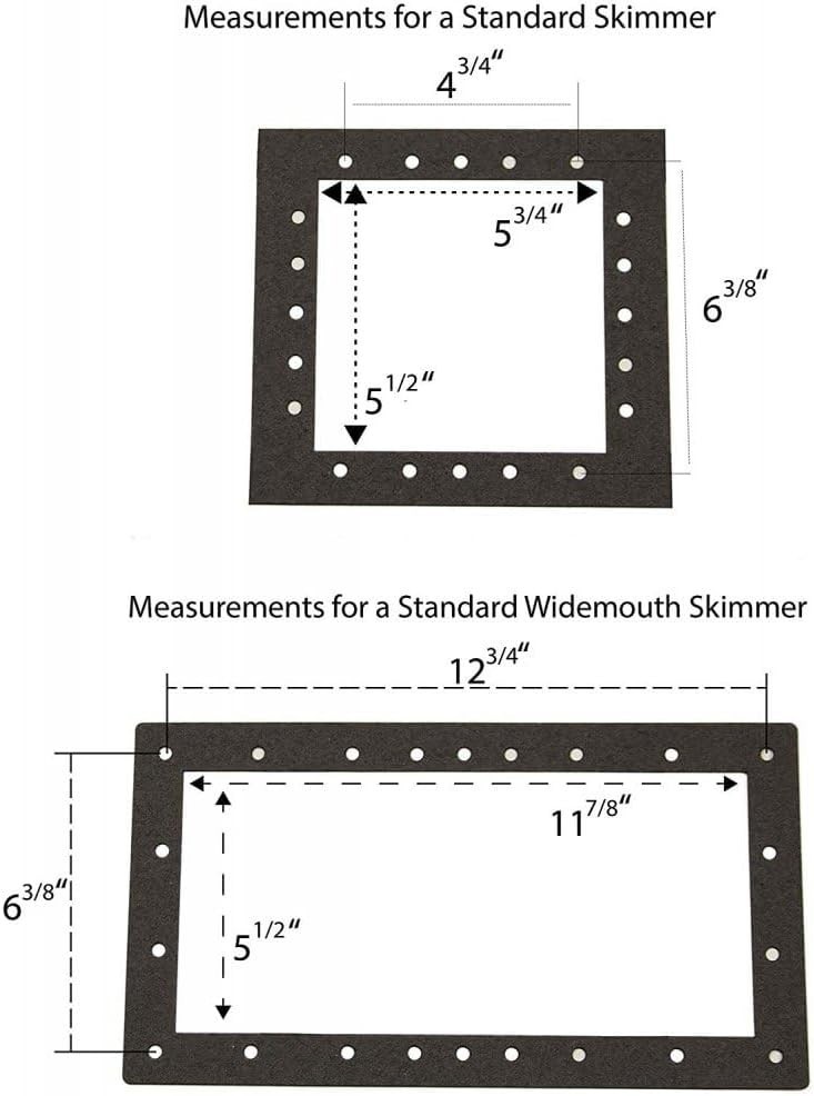 Universal Replacement Gaskets for Wall Skimmers & Returns - Above Ground Pools