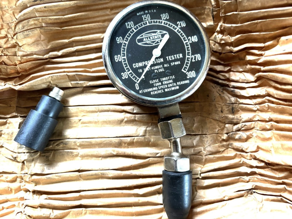 Vintage Sears Compression Tester