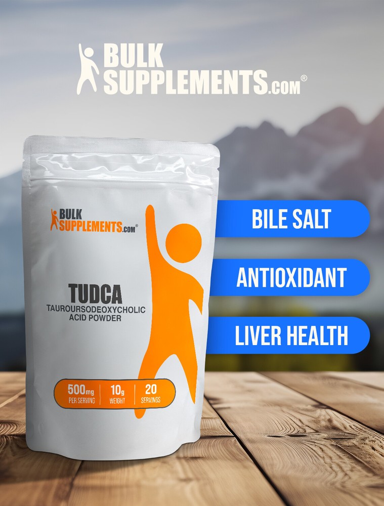 BulkSupplements TUDCA Powder - 500mg Per Serving