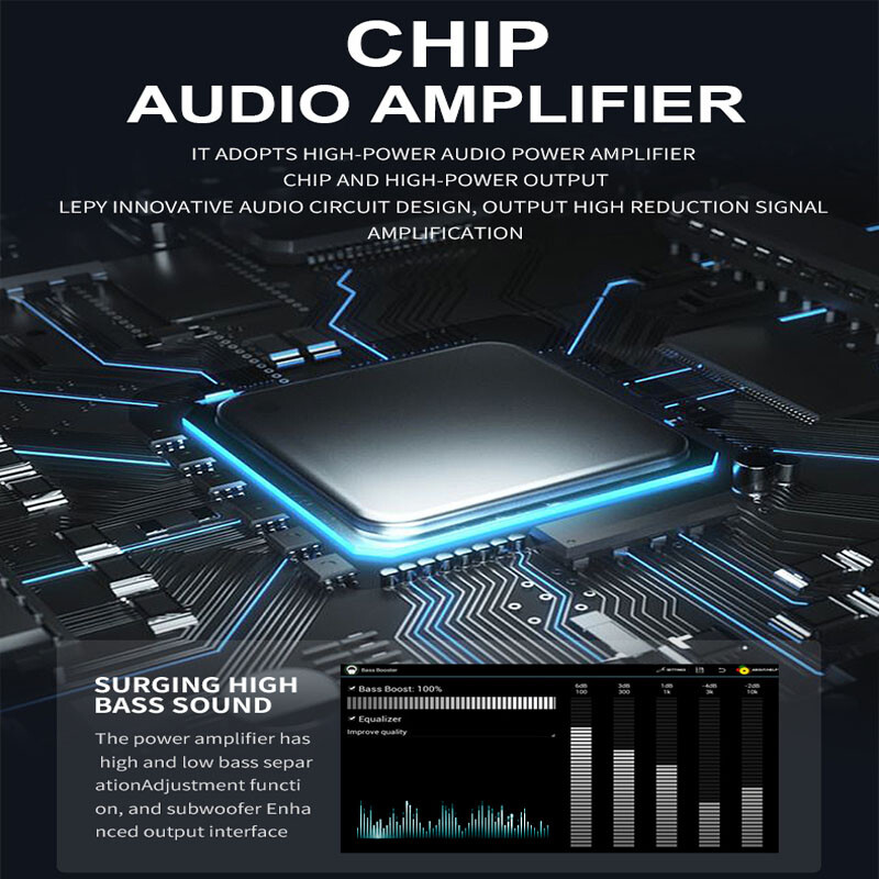 Mini 126W HIFI Sound System: USB/RCA Inputs & 4-8Ω Speaker Compatibility