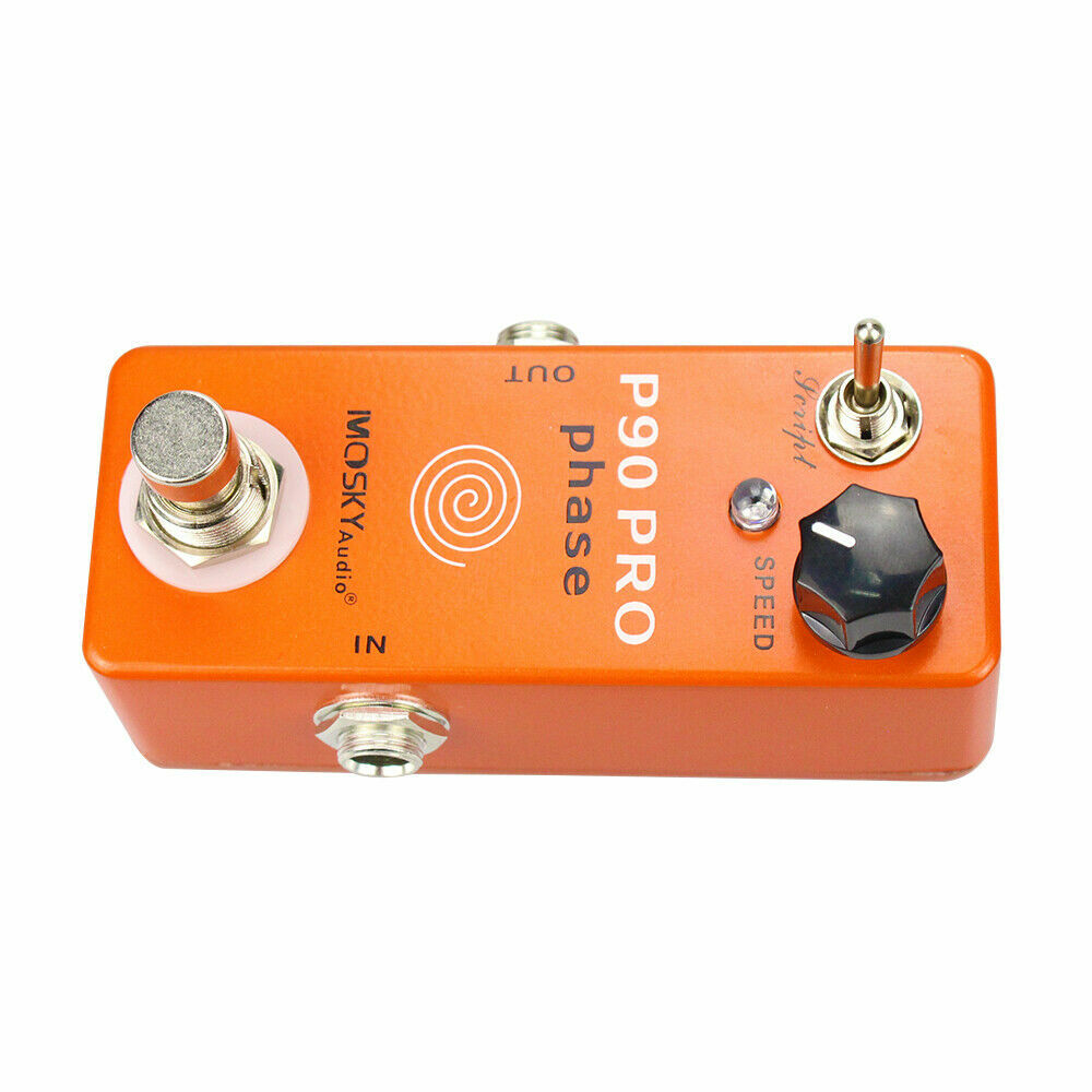 P90 PRO Phase Mosky Guitar Effects Pedal Script Phaser Shifter True Bypass