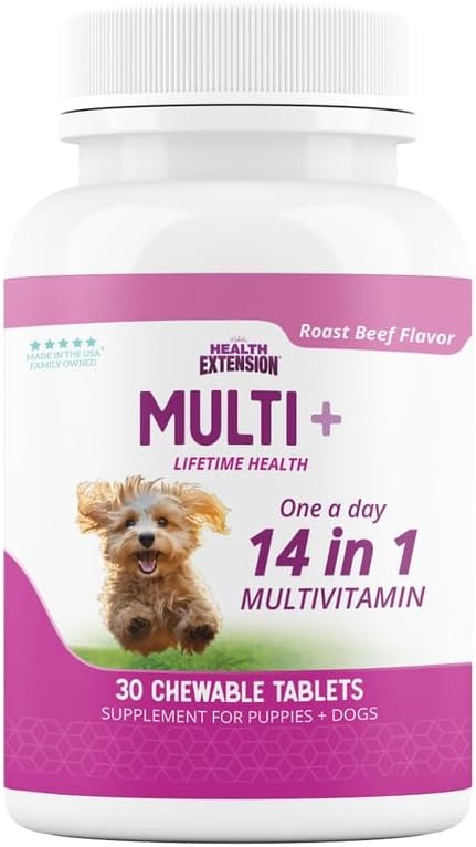 Immune System Support Multi-Vitamin Supplement for Dogs (30 CT)