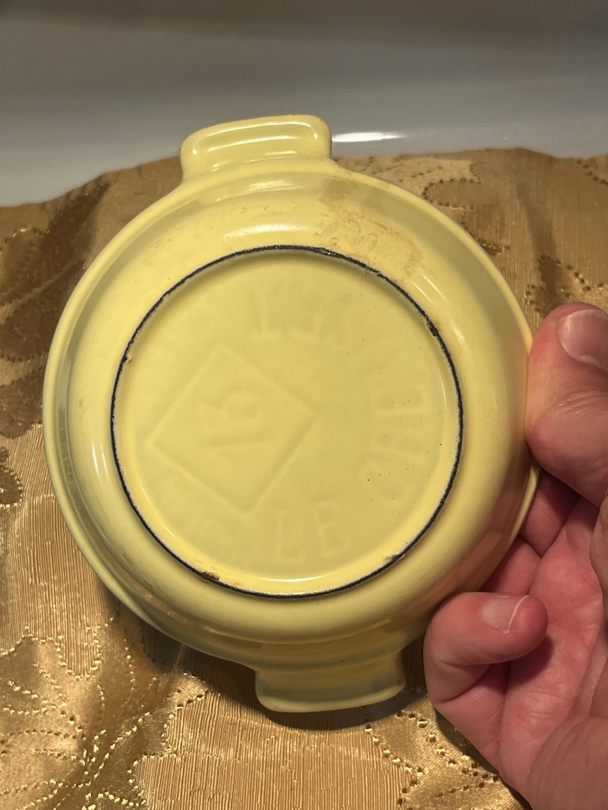 Le Creuset Enameled Cast Iron Yellow Casserole