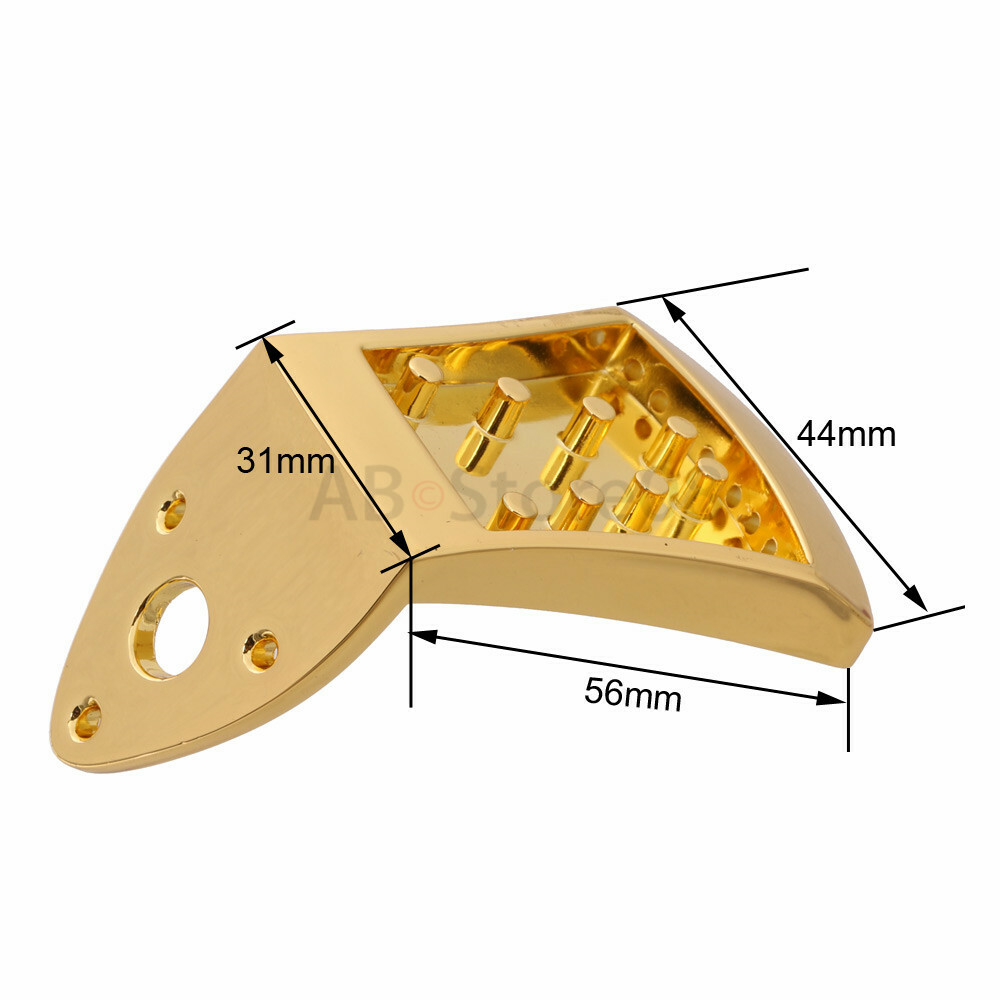 Gold Triangle Mandolin Tailpiece 8 String