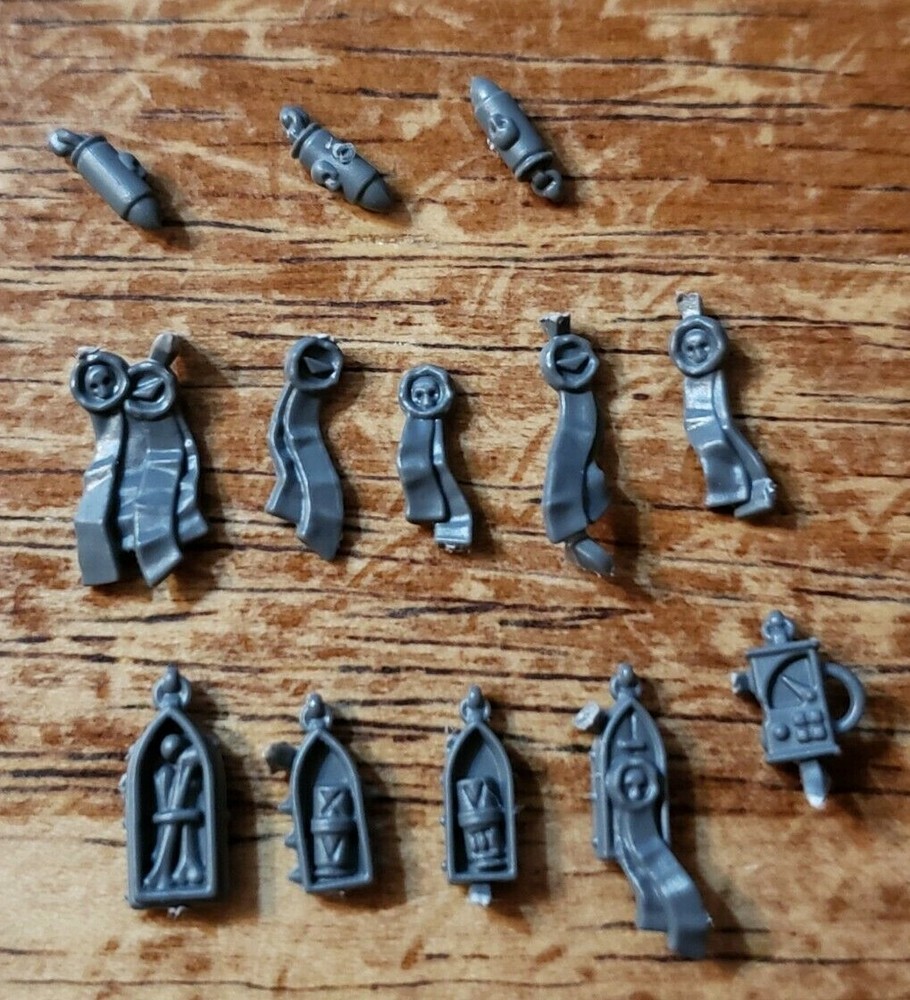 Warhammer 40k Space Marine Bits Heavy Intercessor Gravis Honors & Purity Seals