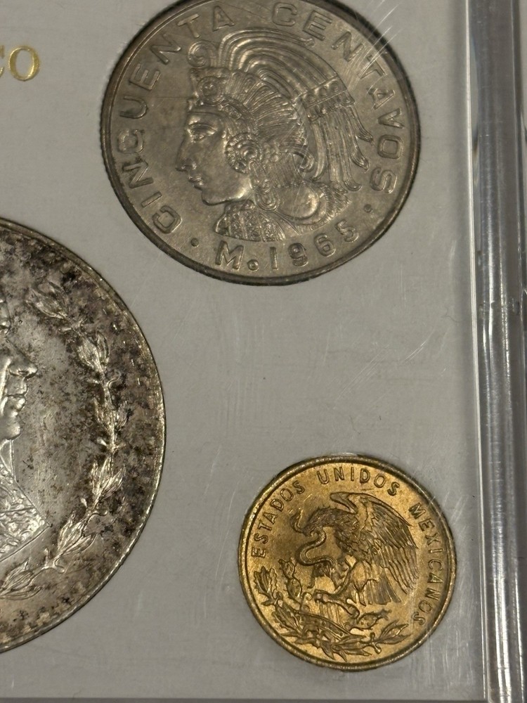1965 Mexico Silver Mint Set