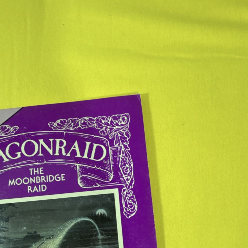 Adventure Learning Systems DragonRaid The Moonbridge Raid Guidebook 1984