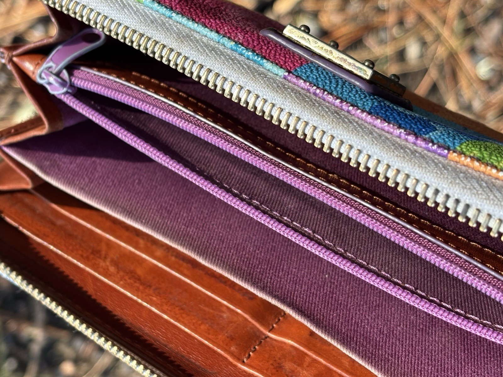 Dooney & Bourke x Disney Parks Rainbow Character Zip Wristlet Wallet