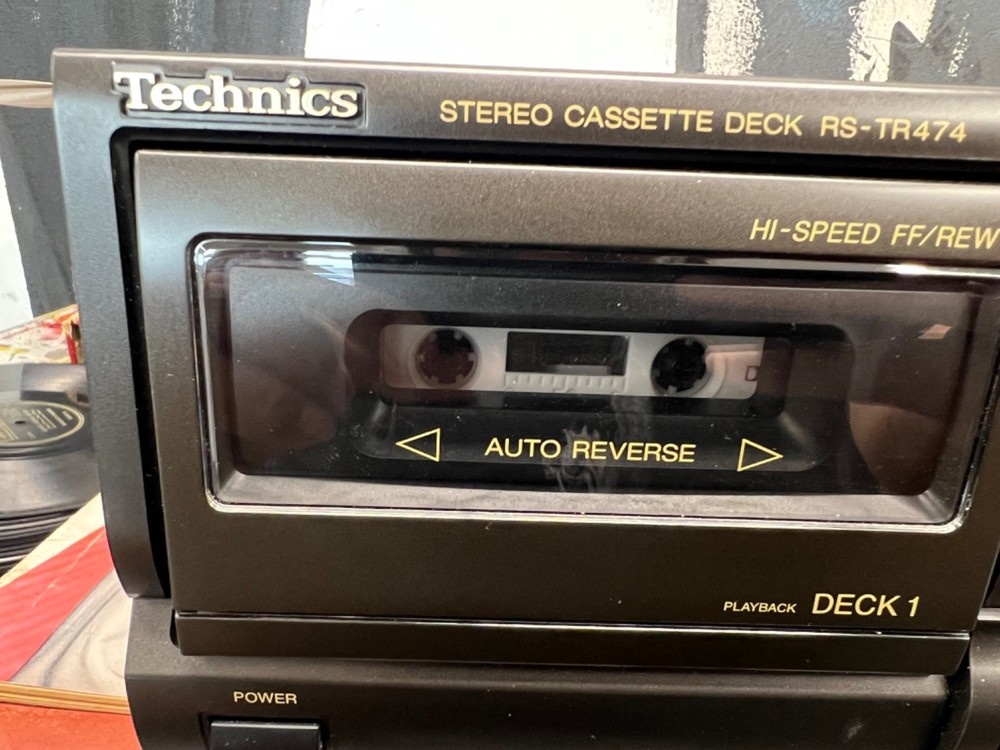 Technics RS-TR373 Double Stereo Cassette Deck HX PRO