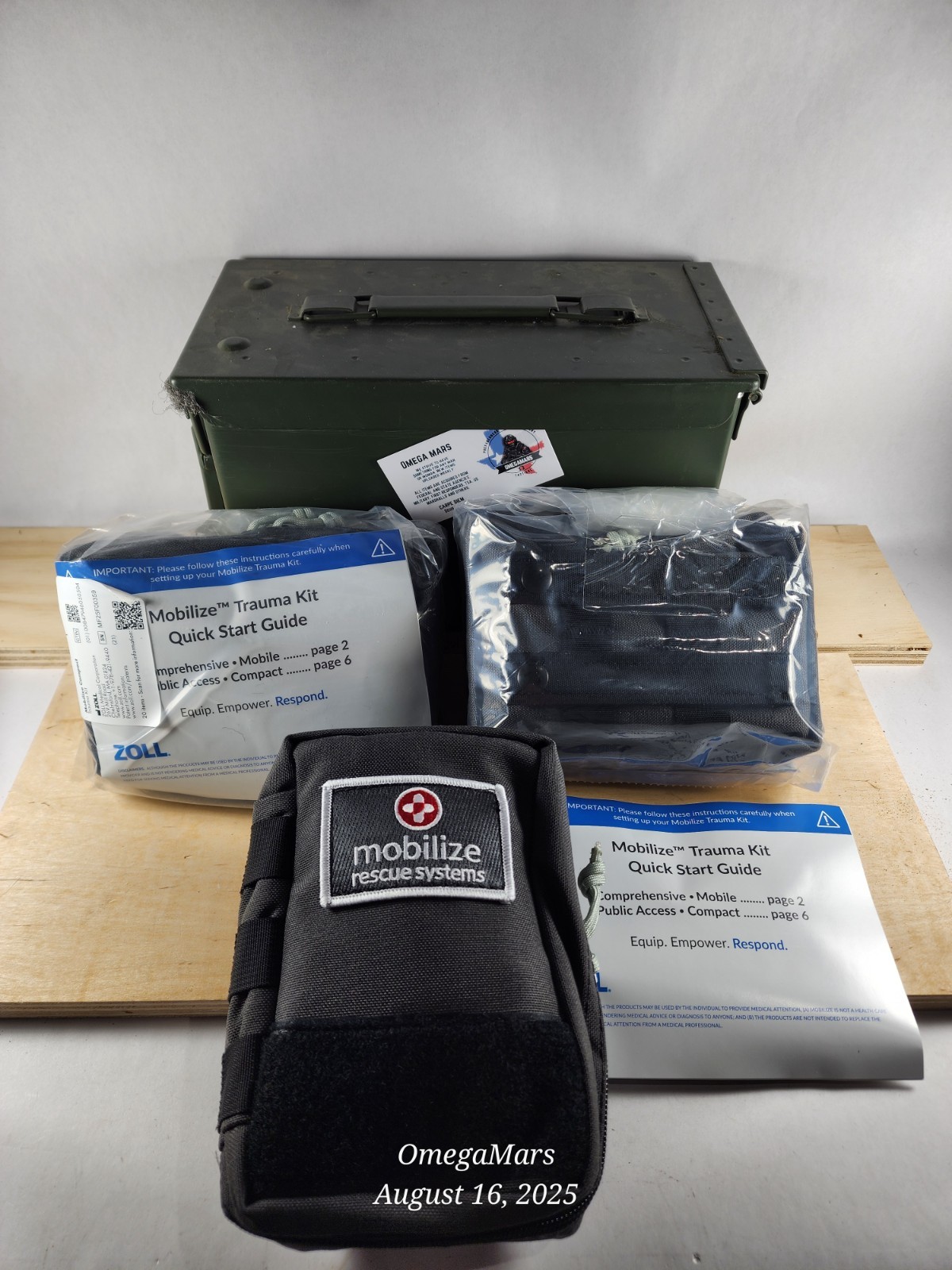 Zoll Mobilize® Compact trauma kit, Medical, BRAND NEW, Manu 2025