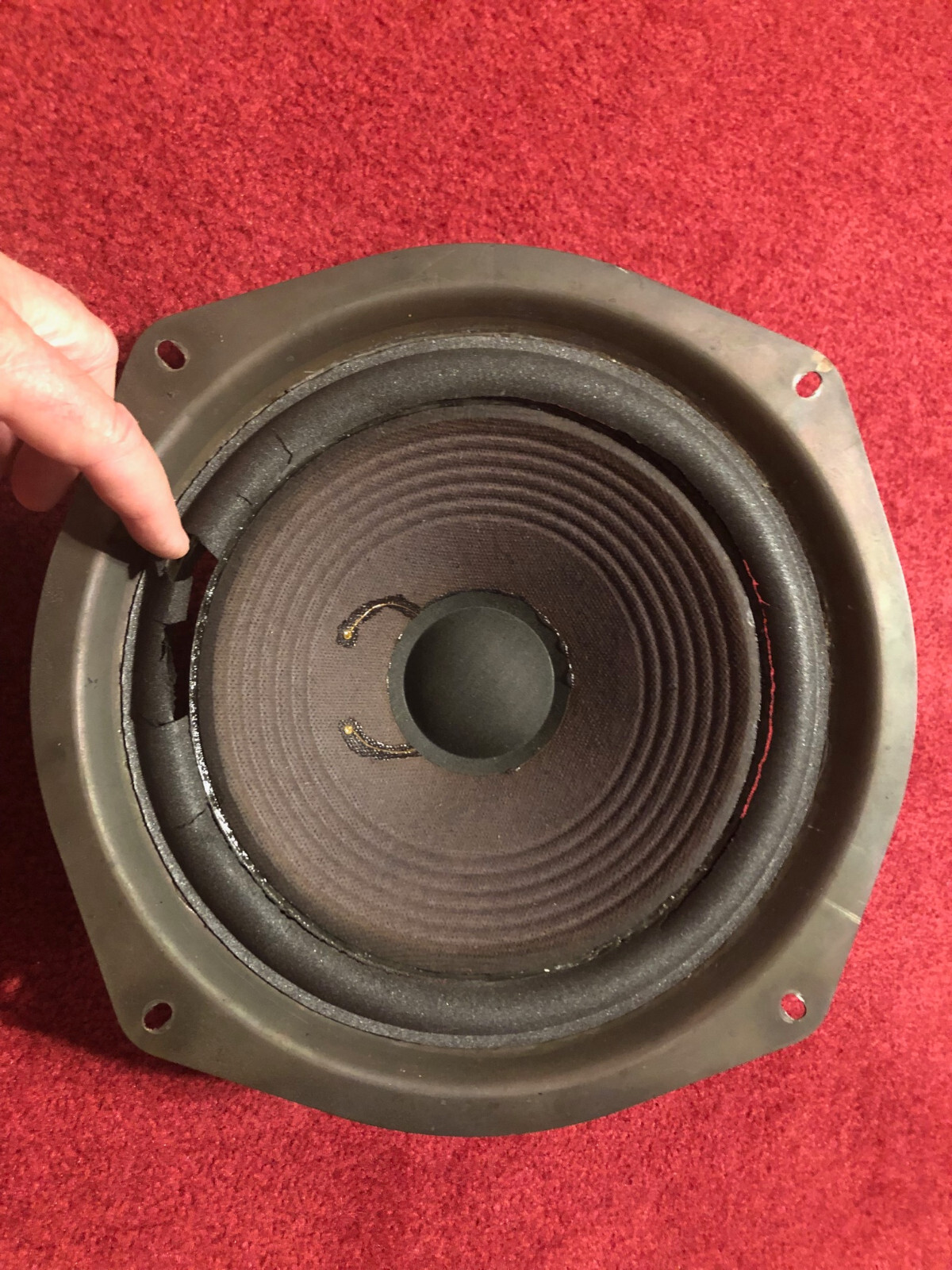The Advent, New Large Advent, 4002, Foam Surround Speaker Woofer Repair Kit