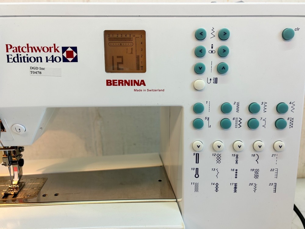 Bernina Patchwork Edition 140 Sewing Machine T0478