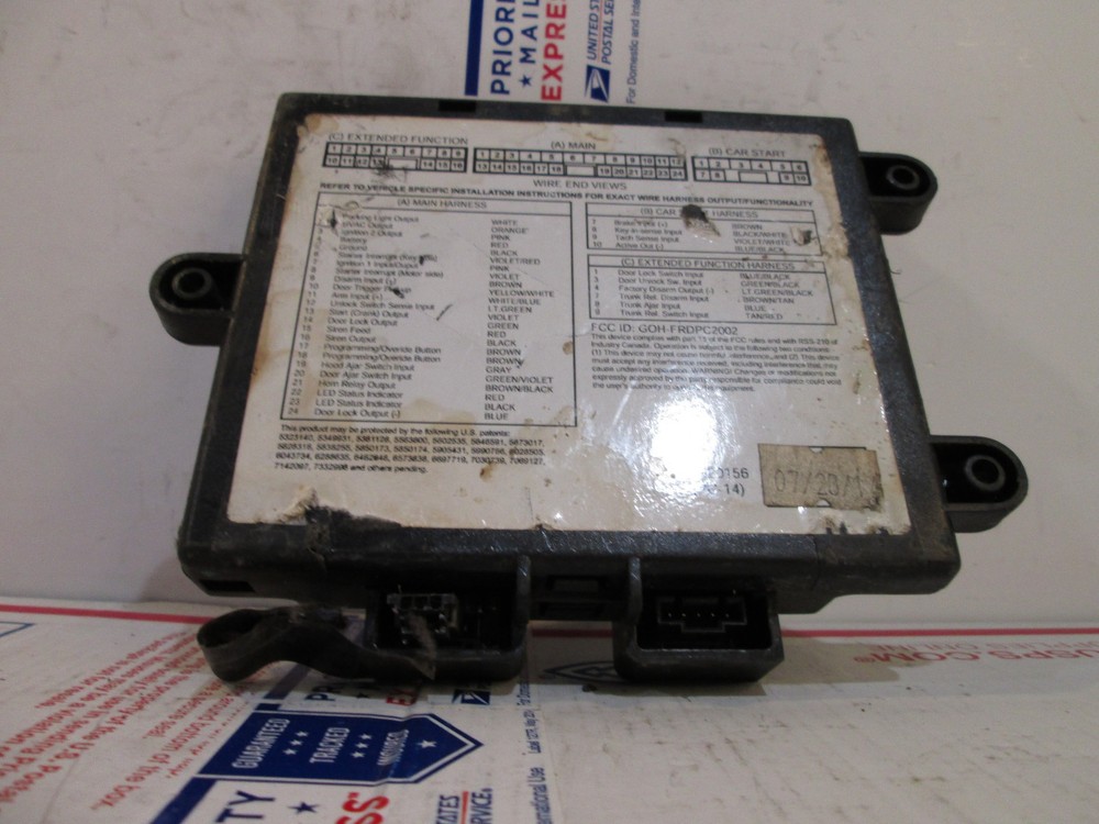 2011 FORD FOCUS 2.0L Remote Starter System Module AL2J-19G367-AA START COMPUTER