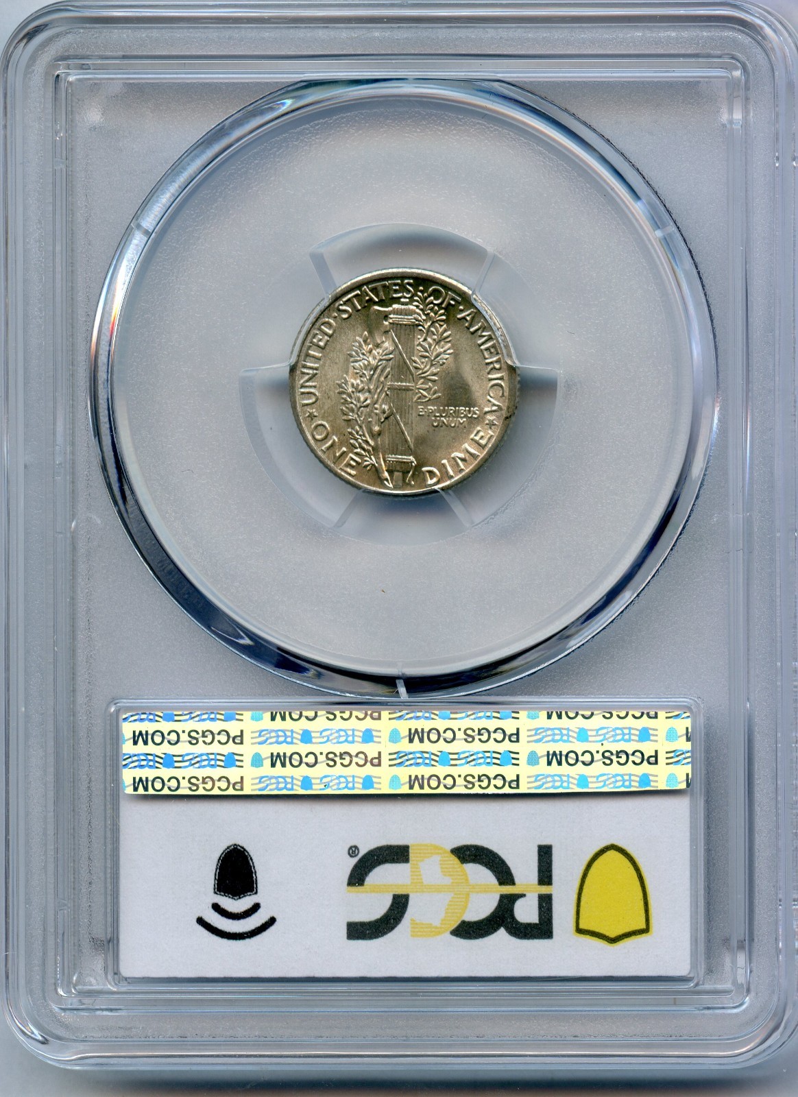 1937 Mercury Silver Dime PCGS MS66FB Full Bands Philadelphia Mint Coin - JR265