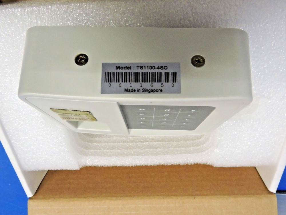 NEW Keri TS1100-4SO BioPointe Fingerprint Security Access Control Reader Keypad
