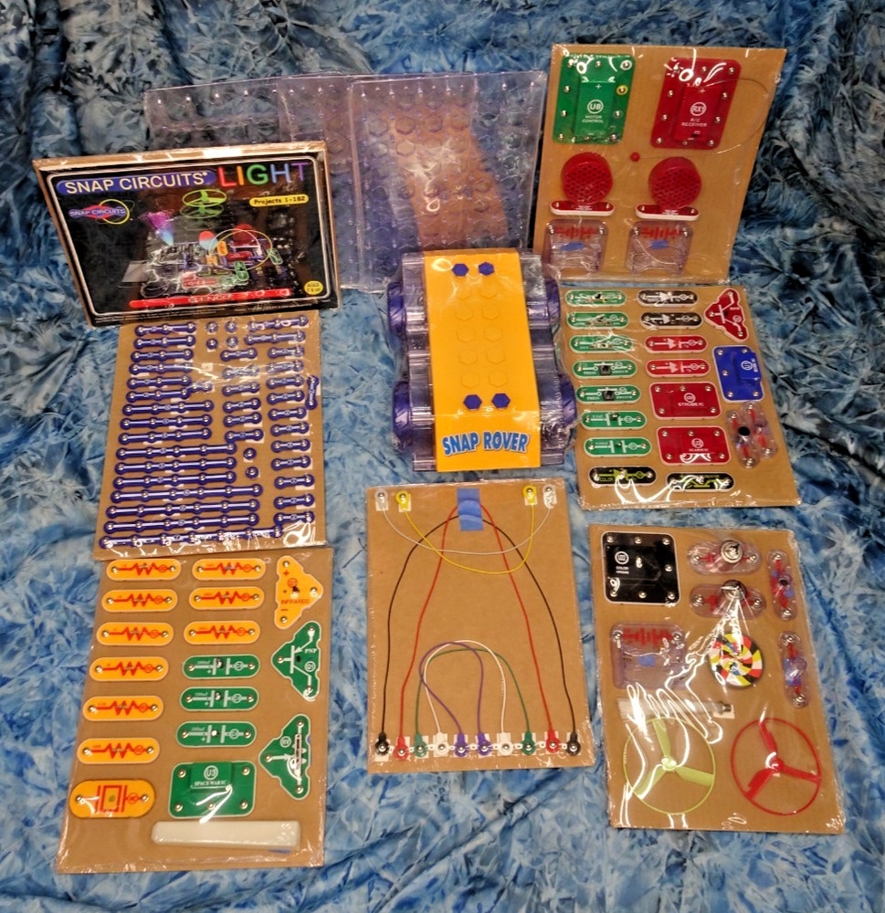Snap Circuits Rover Kit & Snap Circuits LIGHT