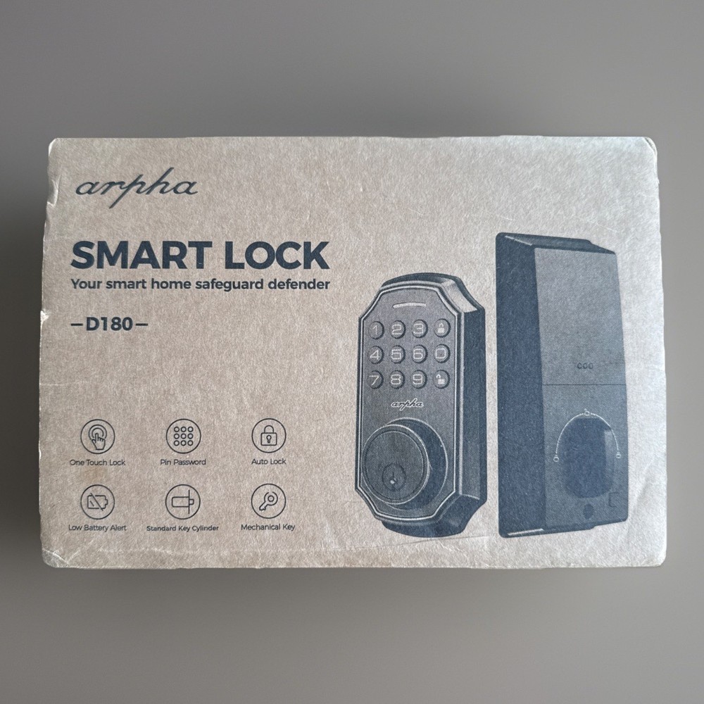 ARPHA Keyless Entry Smart Door Lock Auto Lock Keypad Deadbolt Digital Password
