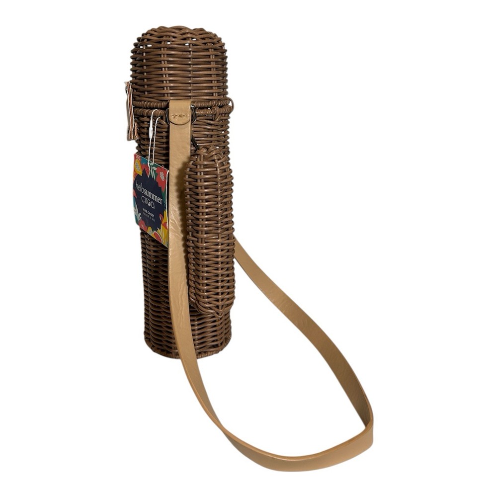 CIROA CACTUS WINE CADDY RESIN WICKER