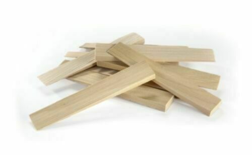 Set of 4 Large Wood Shim Wedges For Billiard Pool Table & Slate Leveling Art