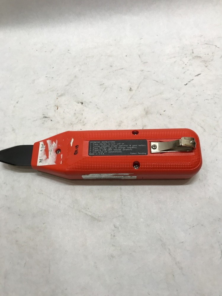 INDUSTRIAL TECHNOLOGY T-BUG DIGITAL SIGNAL IDENTIFIER MODEL 134 UNTESTED!!! - DW