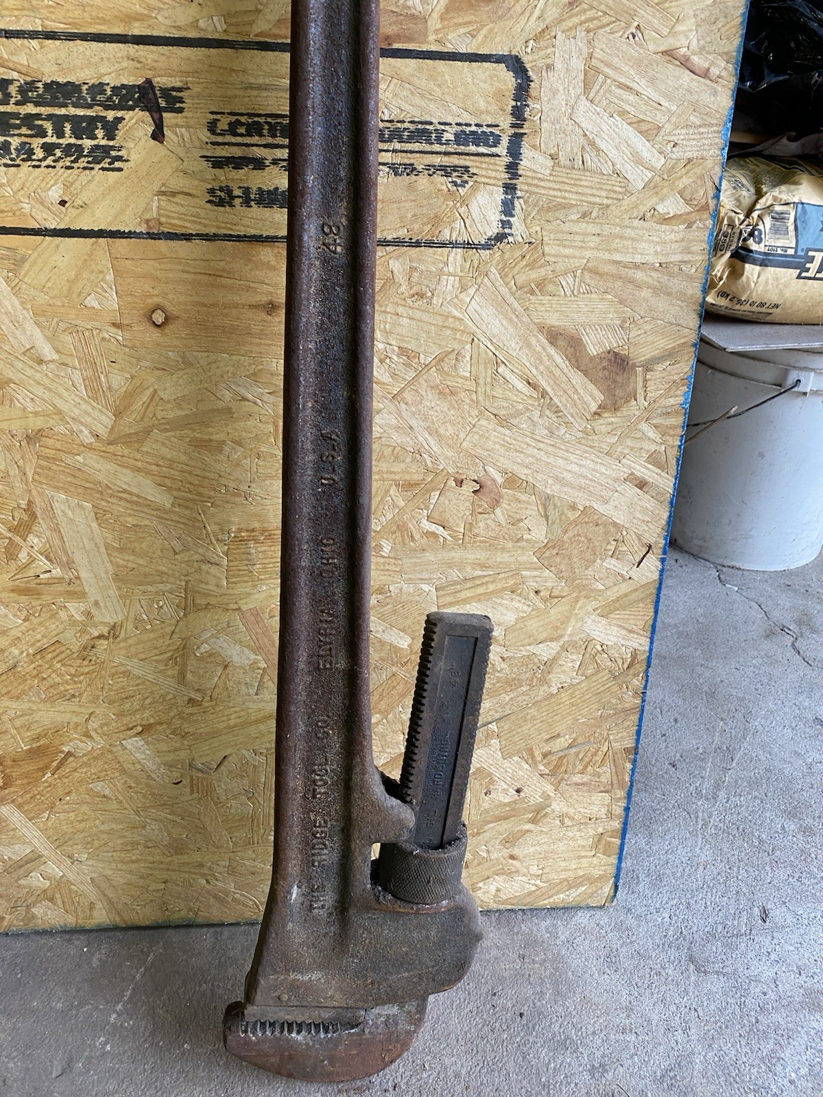 Ridgid 48” Stilson wrench