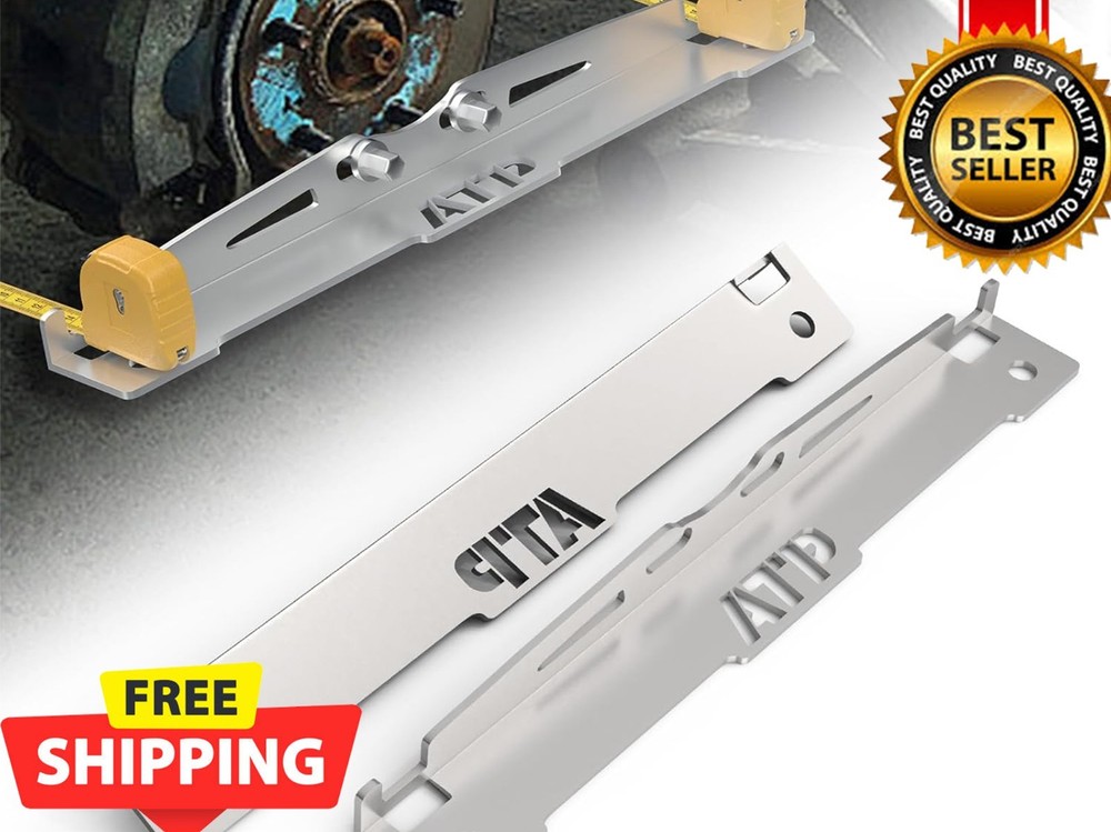 2 Pcs Wheel Toe Alignment Tool Plates Accurate Durable Wheel Alignment for Car S