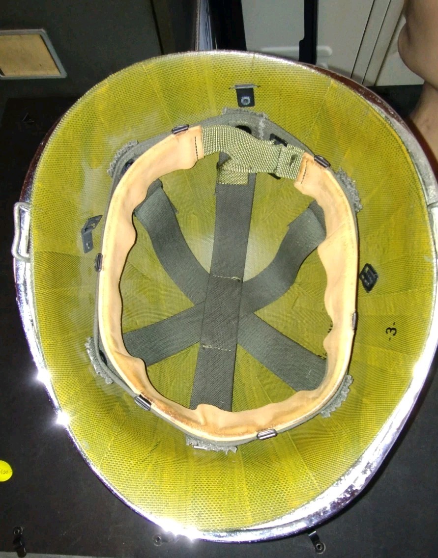 Vintage US M1 Chrome Parade Helme With Liner Set Collector Item