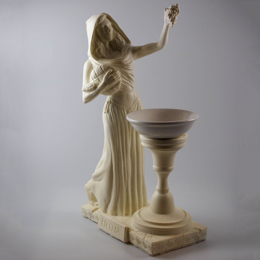 Hestia - Hand cast statue