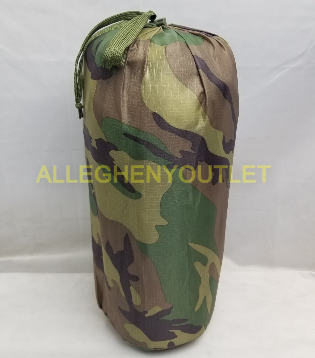 BAF Wet Weather, WOODLAND CAMO, Poncho Liner Woobie Blanket w/ Stuff Sack, NIB