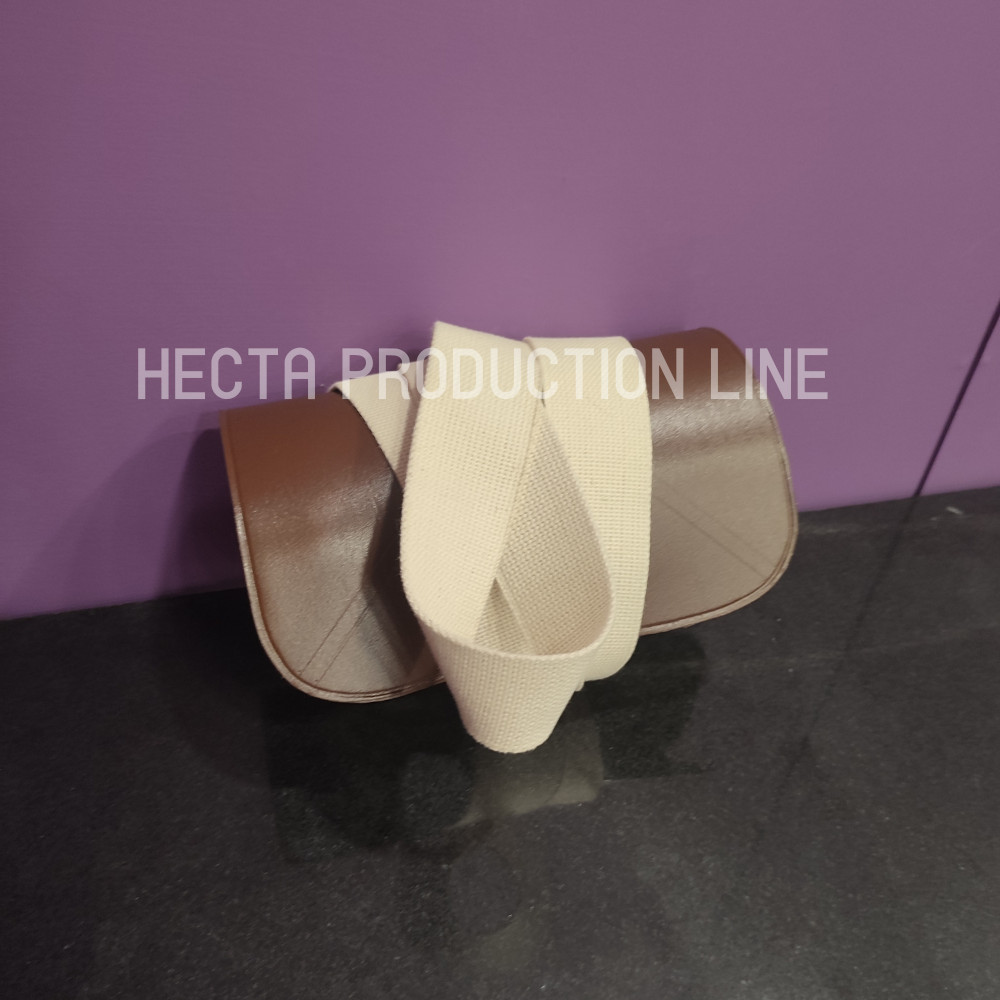 18th Century Revolutionary War Cartridge Box – Genuine Brown Leather Replica