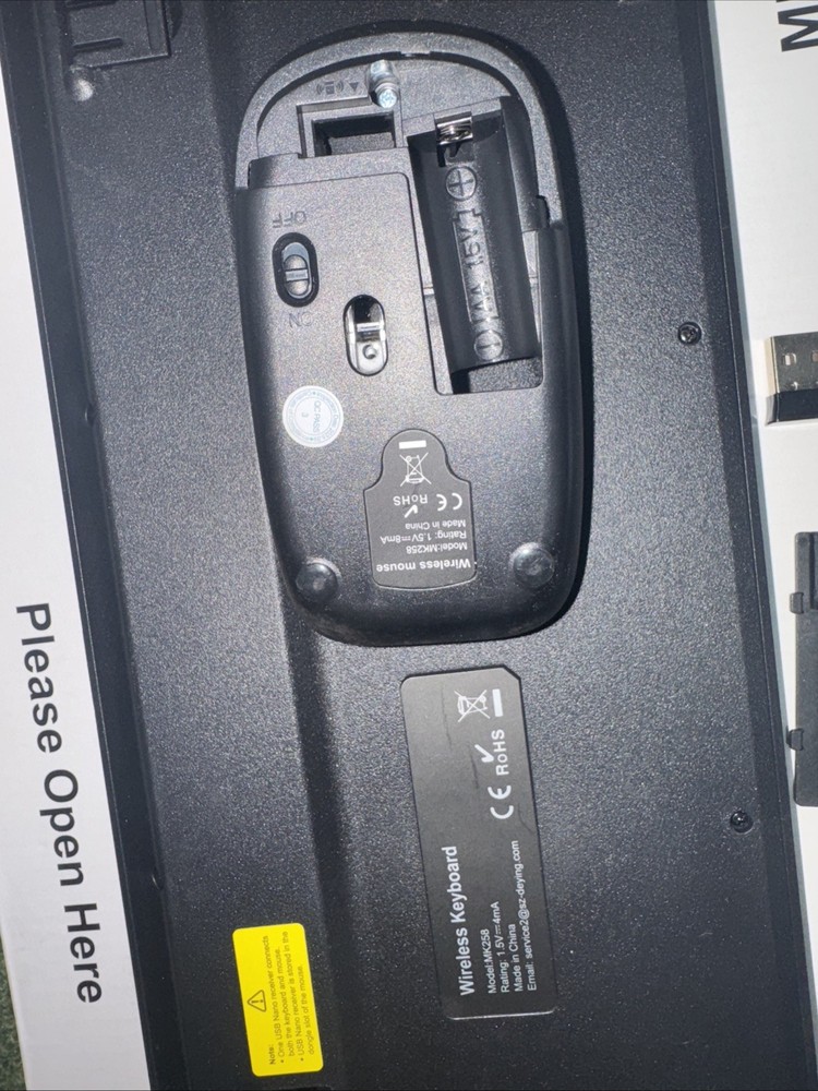 wireless keyboard and mouse combo MK258