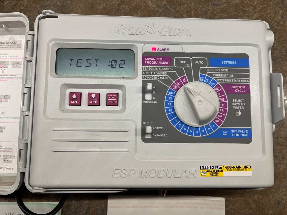 Rain Bird ESP-M ESP Modular 4 Station Sprinkler Irrigation Controller Timer