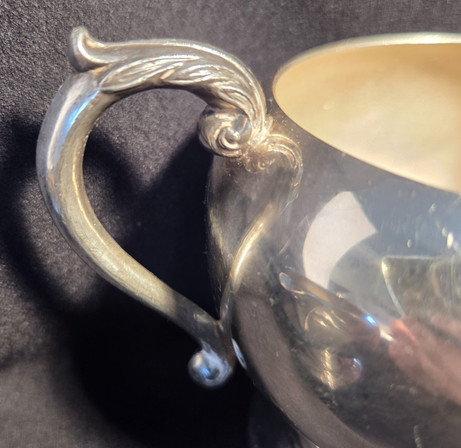 Guildcraft Silversmiths Creamer & Open Sugar