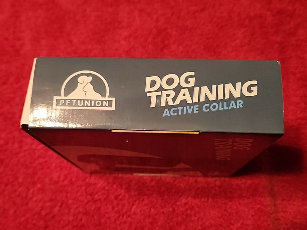 Petunion Dog Training Active Collar Blue 4 Training Mode Pet 1,200' Range New