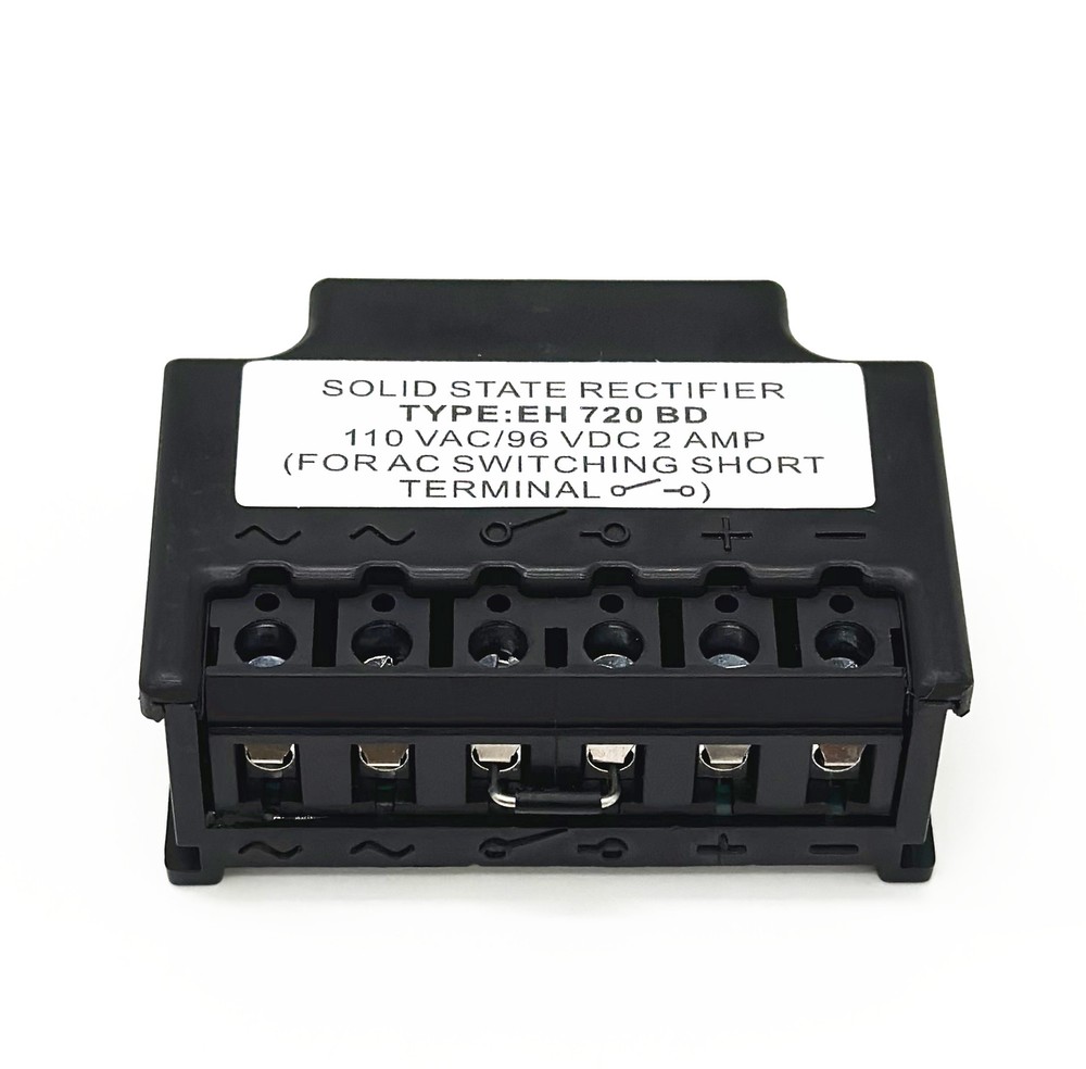 SOLID STATE RECTIFIER EH 720 BD 110 VAC/96 VDC 2 AMP brake rectifier