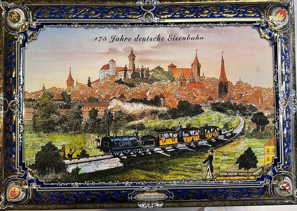 Lebkuchen-Schmidt Nurnberg Germany 2010 Biscuit Cookie Tin Box Container/inserts
