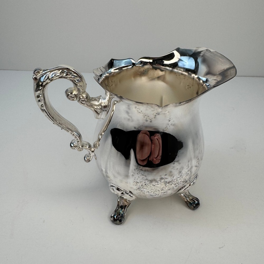 New Elegance in Silver Silver-Plated Princess 4 Pcs Tea & Coffee Set w/ Tray