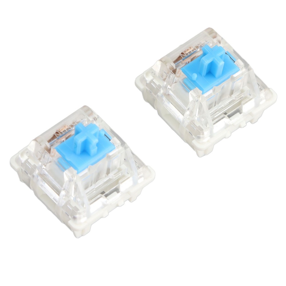 10Pcs Keyboard Switches Blue Switch Exquisite Structure for Replacement DIY