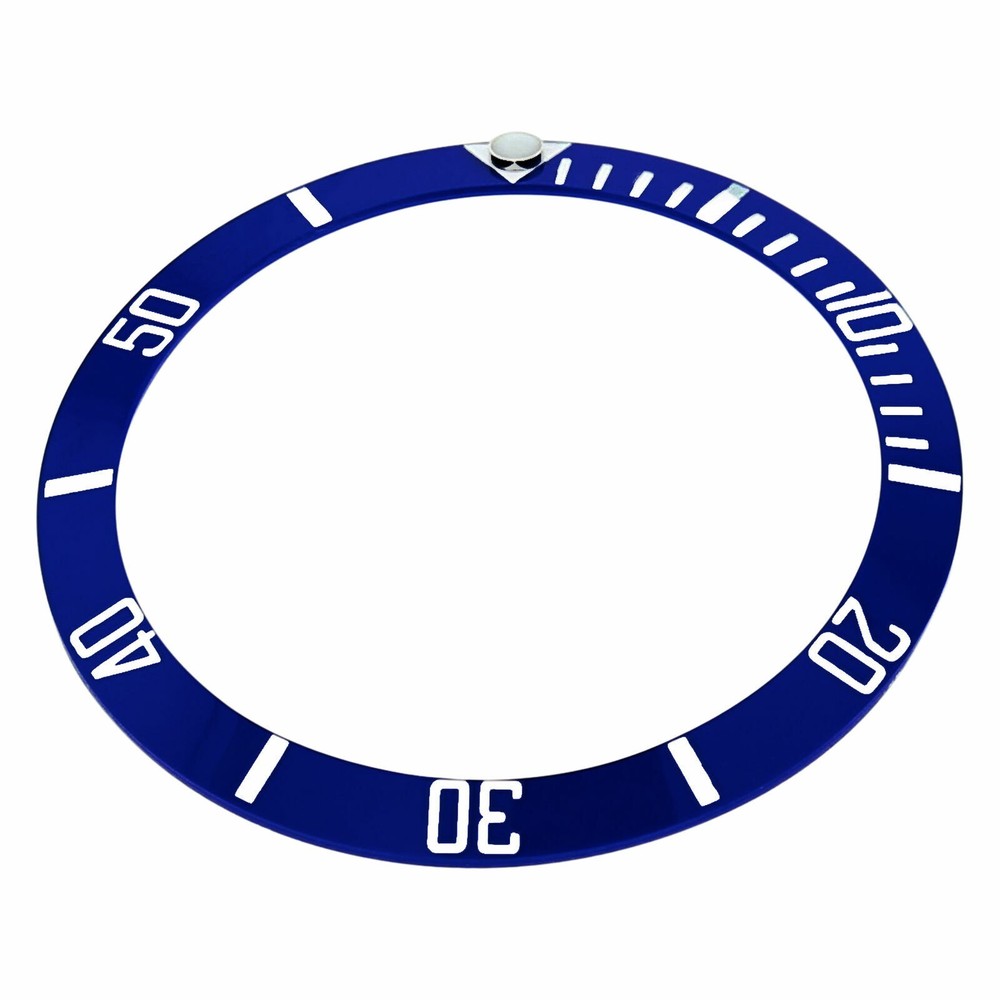 BEZEL & INSERT COMPLETE KIT FOR ROLEX SUBMARINER CERAMIC MODEL 116610 BLUE