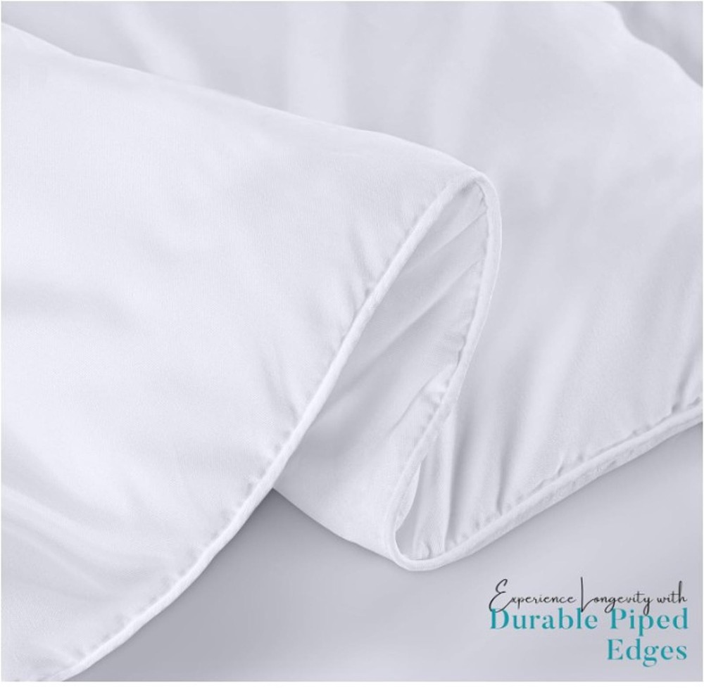 COMFORTER FULL/QUEEN-MICROFIBER-WHITE