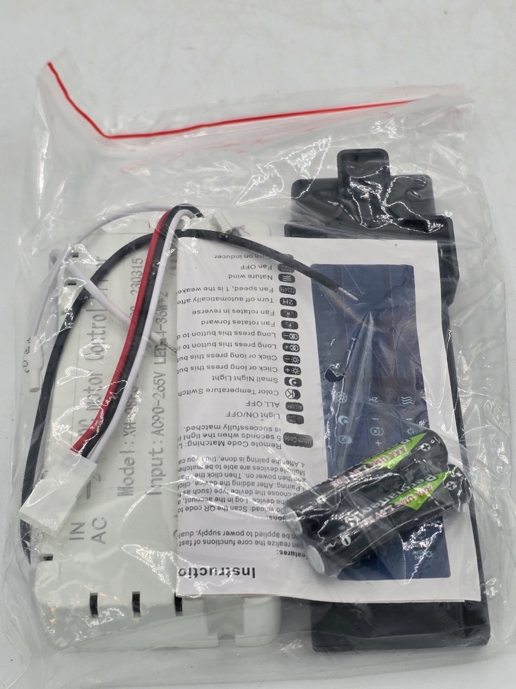 Universal Ceiling Fan Remote Control Kit Replacement, 6-Speed Settings