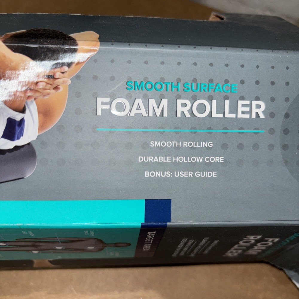 13" Deep Tissue Foam Smooth Roller FREE SHIPPING!!!