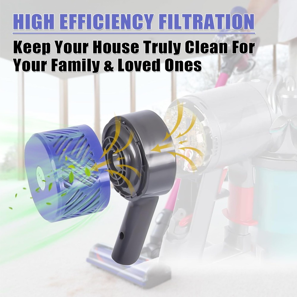 ilovelife HEPA Filter Replacement & Motor Rear Cover &