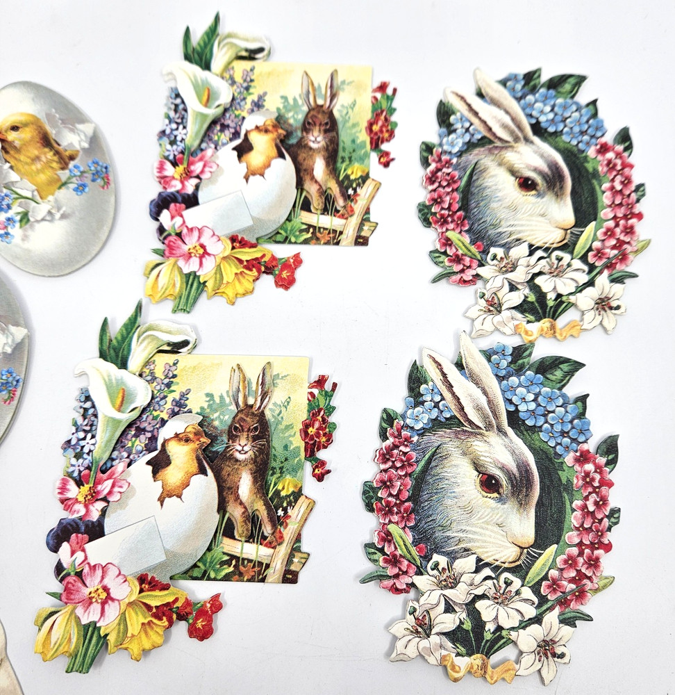 Anna Griffin 10 pc Easter Ephemera Stickers