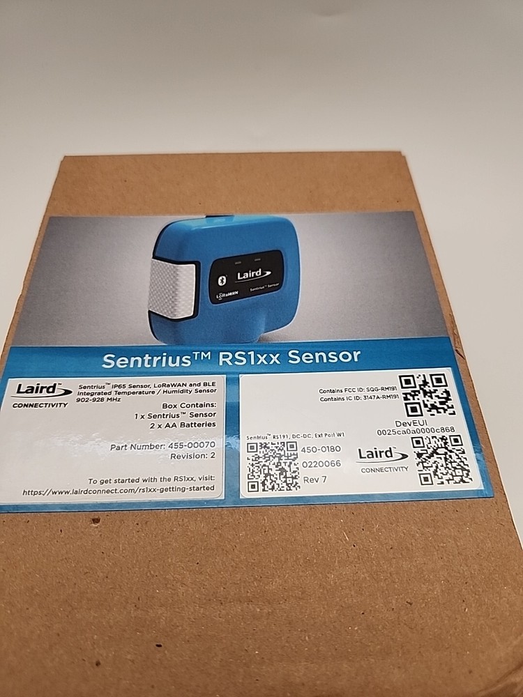 Laird Connectivity Sentrius RS1xx External Temperature Ip65 Humidity Sensor