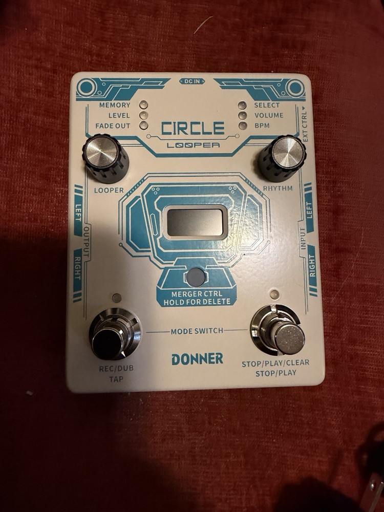 Donner Circle Looper Pedal