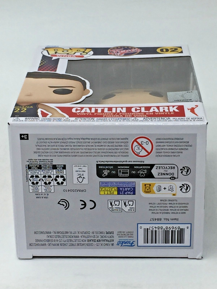 Funko Pop! WNBA Indiana Fever Caitlin Clark #2 With Pop Protector